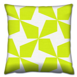 Aberto Design Cojín Multicolor 43 x 43 cm